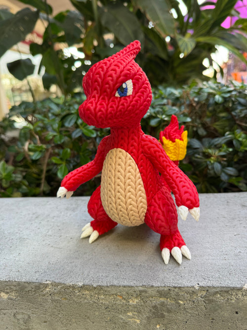 charmeleon 3D crochet