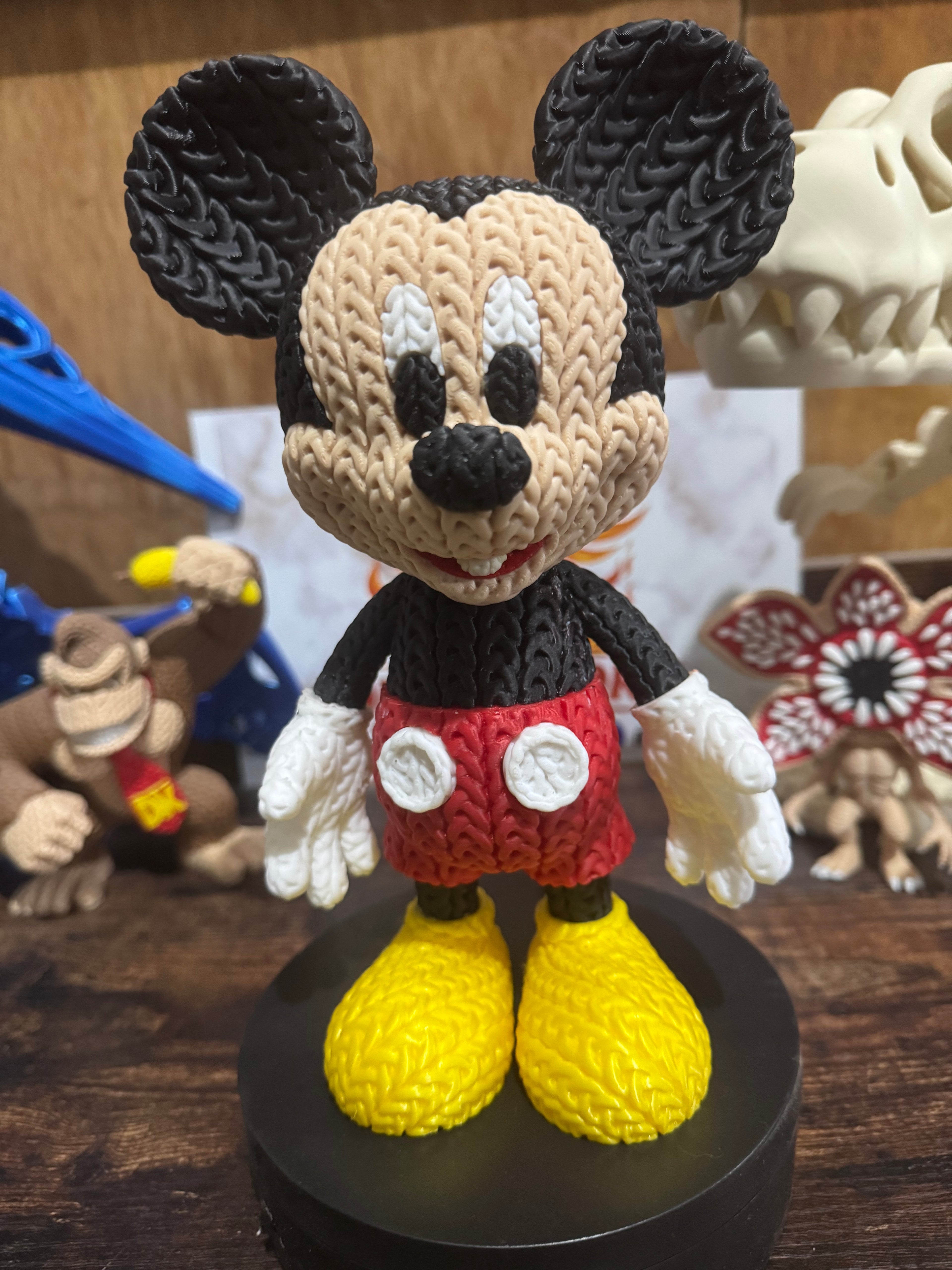 Mickey Mouse 3D crochet